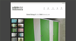 Desktop Screenshot of cubicletoiletindonesia.com